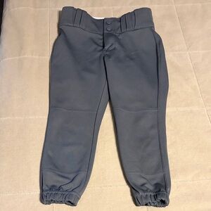 Champro - Girls- Small- softball pants in Dark Gray